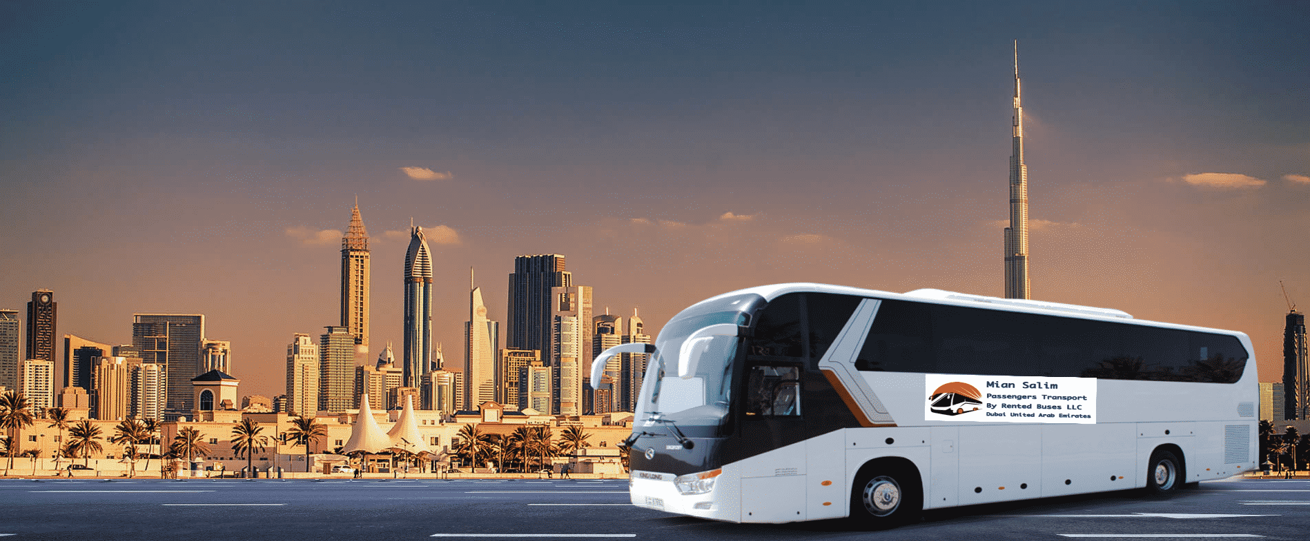 Bus rental dubai with driver service minivan rental mini bus rental dubai sharjah abu dhabi UAE