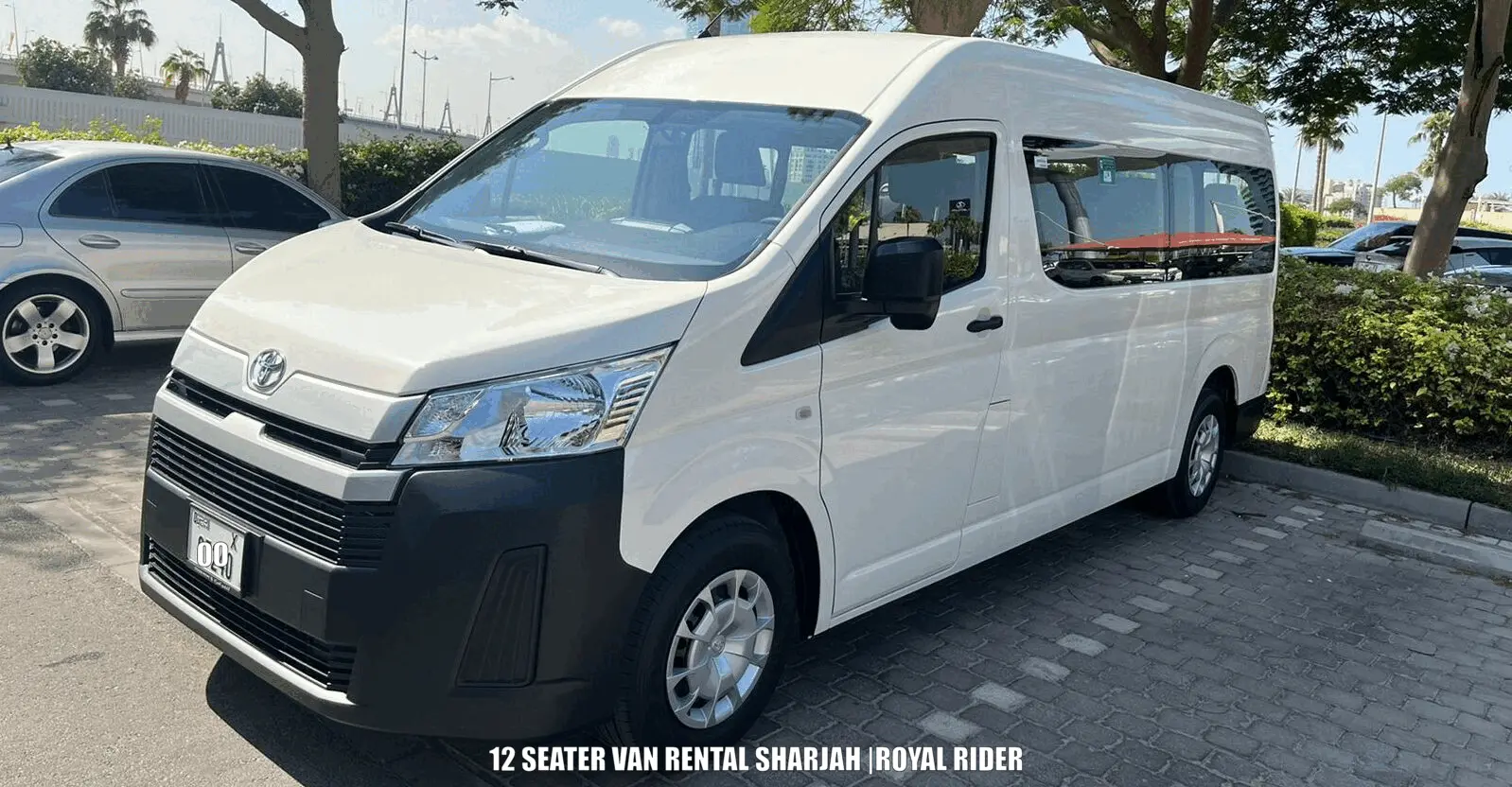 12 seater van rental sharjah