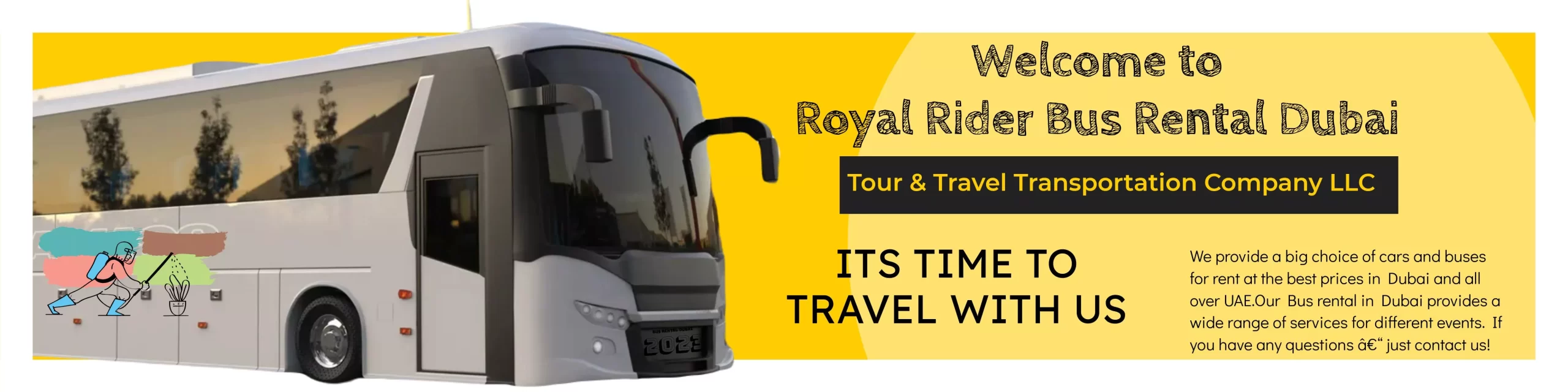 royal-rider-bus-rental-Dubai-welcome