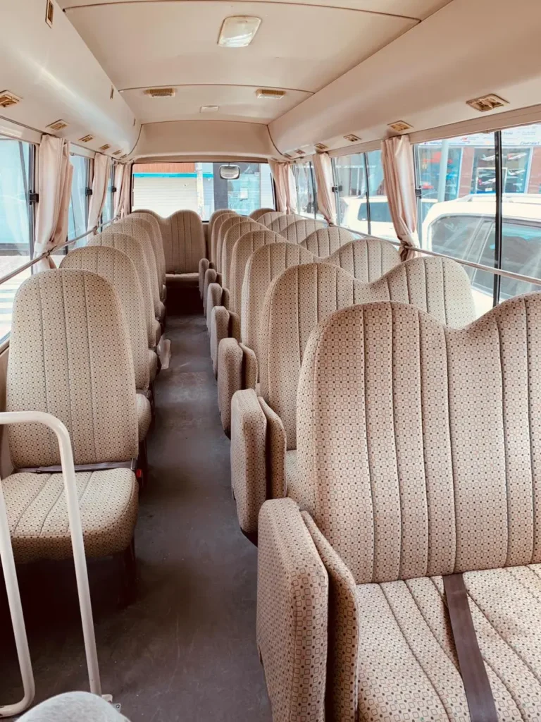 24-seater Toyota Coaster