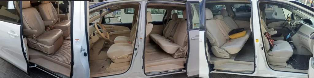 7 Seater car with Driver