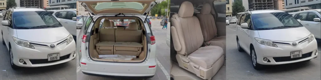 Bus hire UAE 48 7 SEATER CAR RENTAL