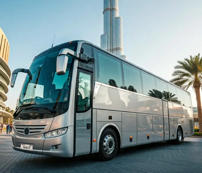 Luxurious 50-Seater Tourist Bus in Dubai