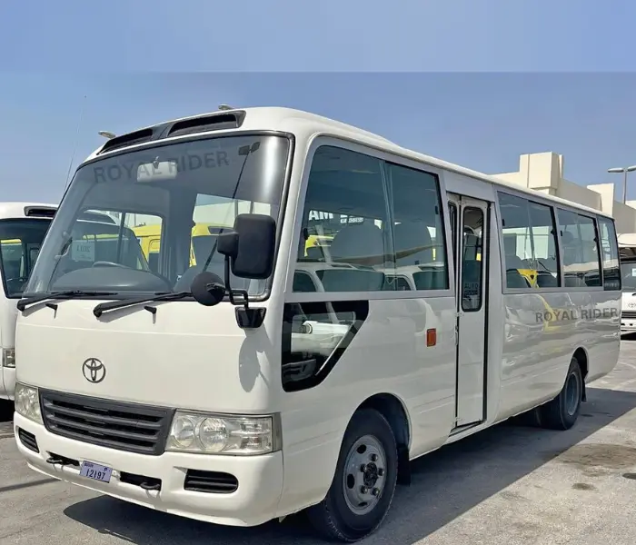 Toyota Coaster Minibus in Dubai