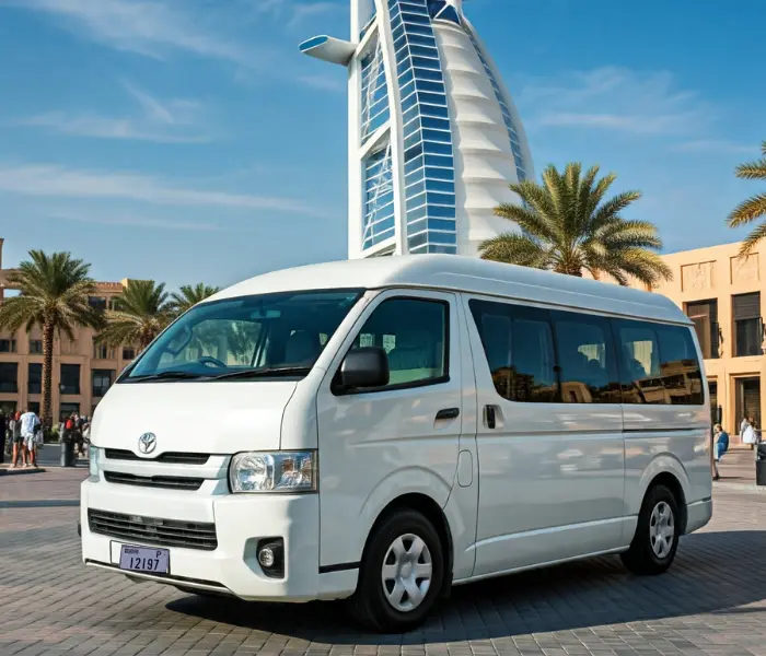 Toyota HiAce Minivan in Dubai