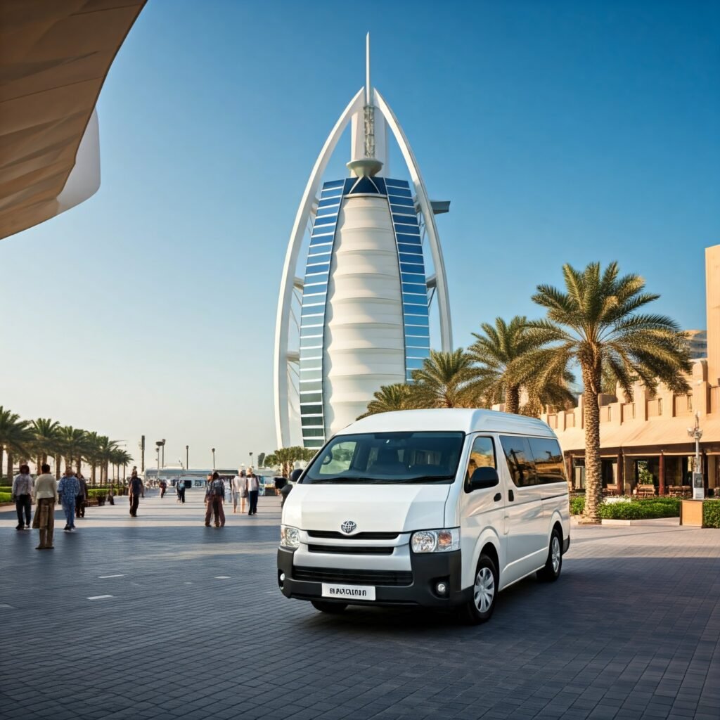 12 Seater car Rental Dubai