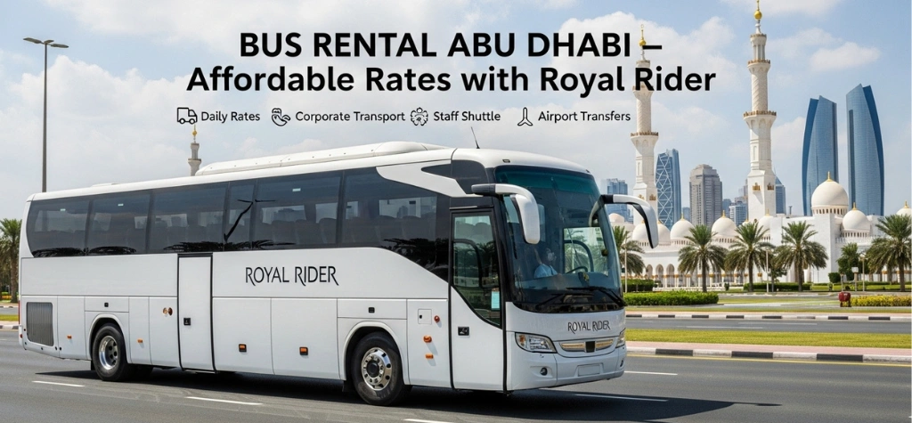 Bus Rental Abu Dhabi Rates