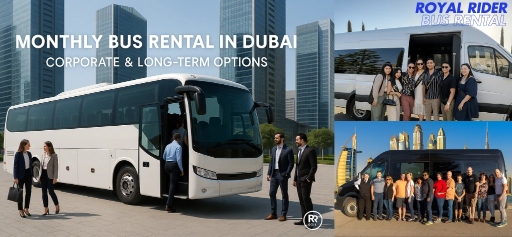 Monthly Bus Rental in Dubai