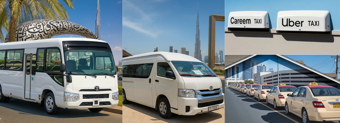 Bus vs Taxi Corporate Travel Dubai