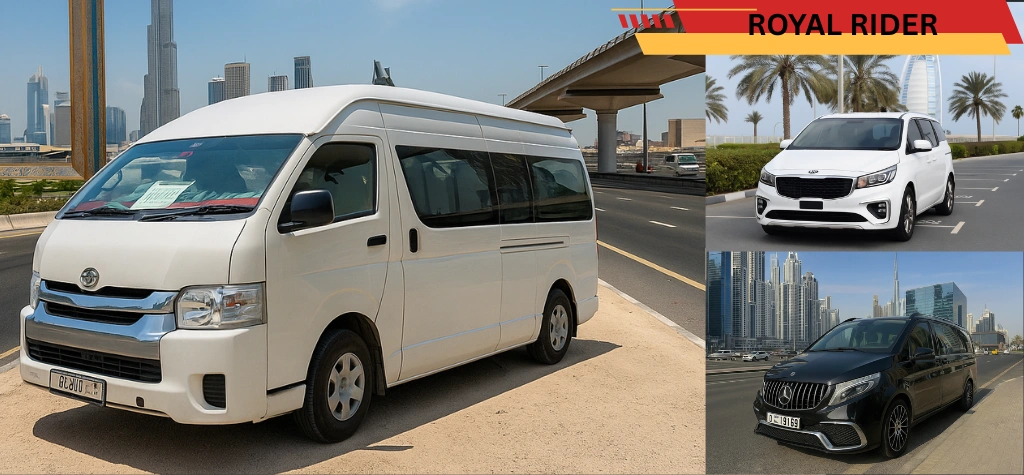 10 seater car rental Dubai With Driver
