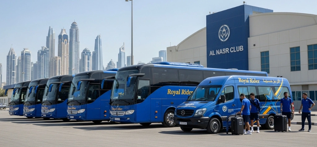 royal-rider-Bus-rental-al-nasr-club-transport