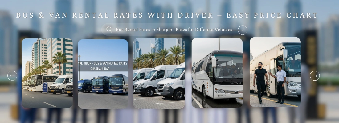 Rates 11 Van Bus Rental Rates Sharjah
