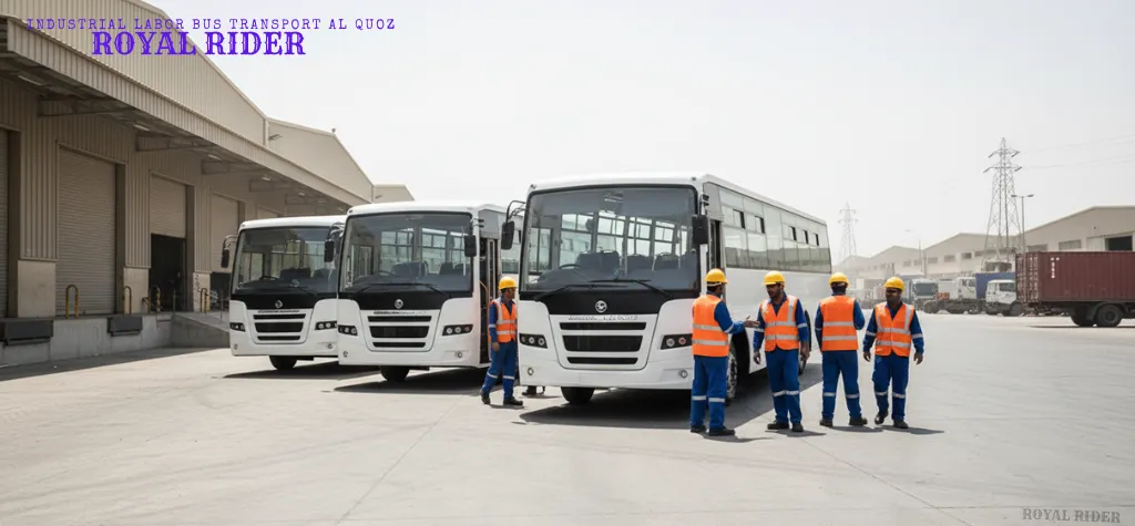 Industrial Labor Bus Transport Al Quoz