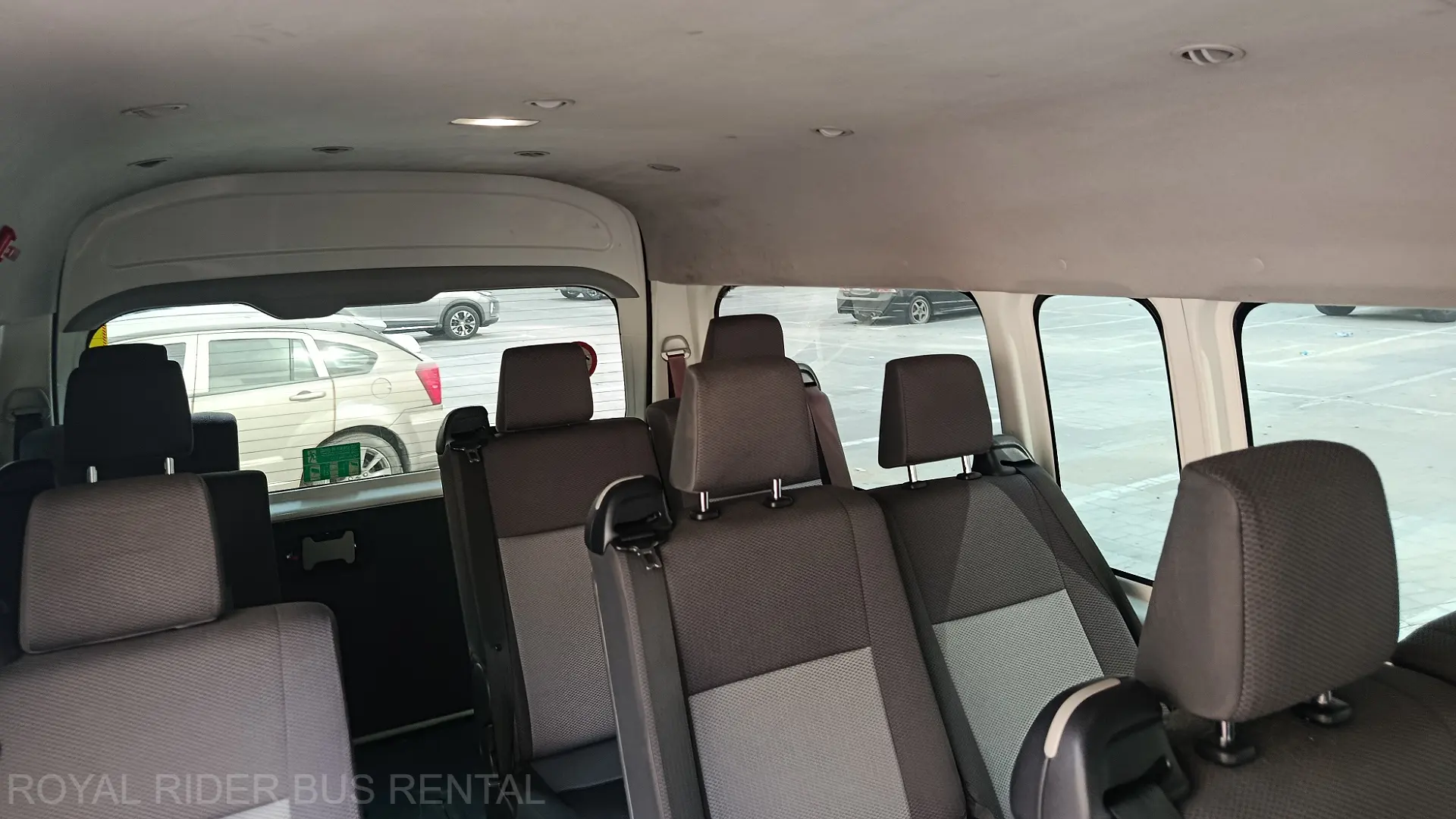13 seater van seating capacity