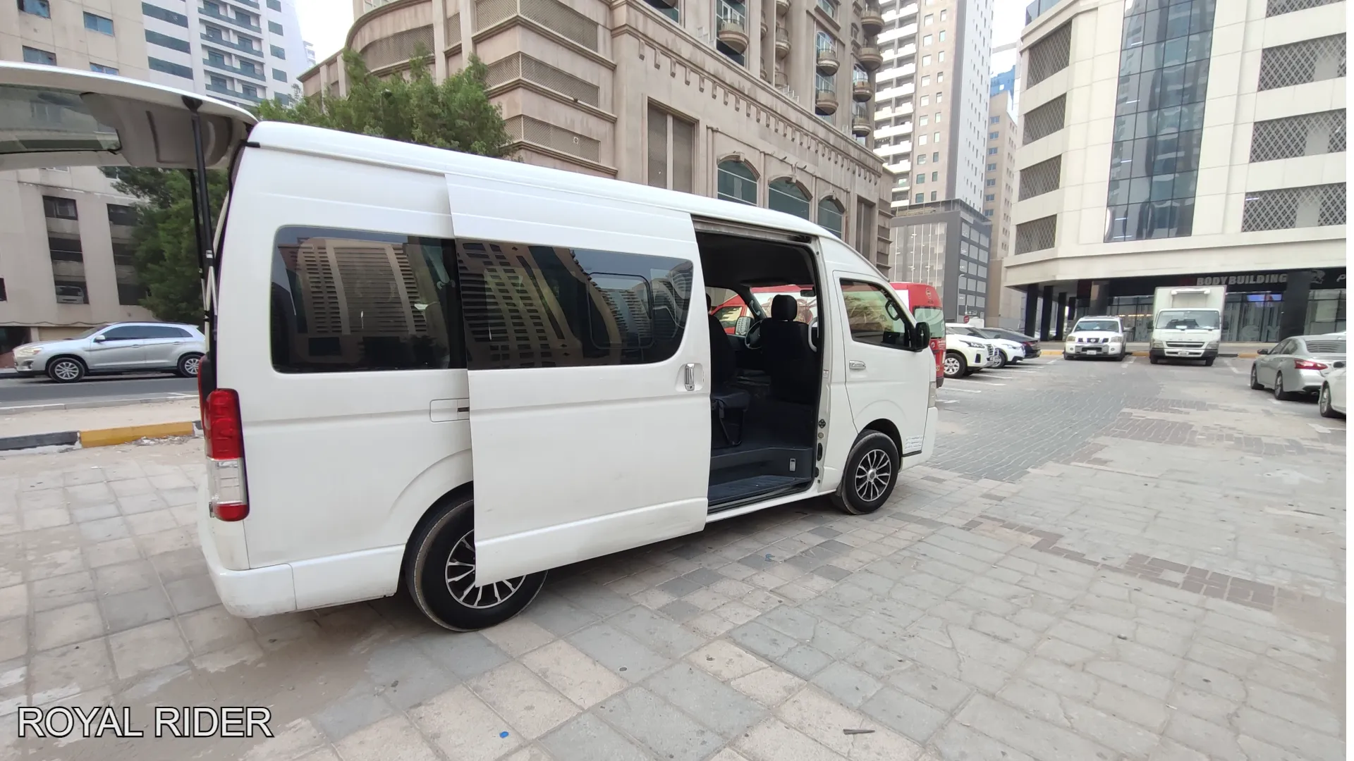 15 seater van for exhibition transportation Dubai