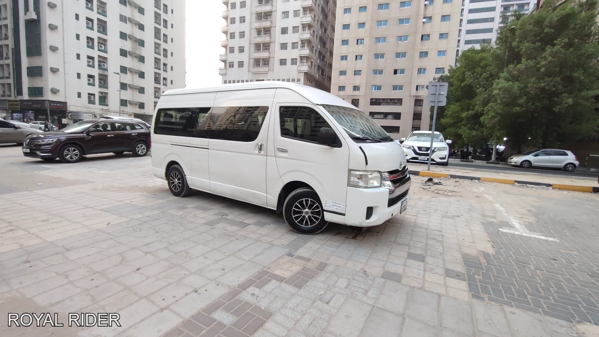 15 seater van rental Sharjah with driver