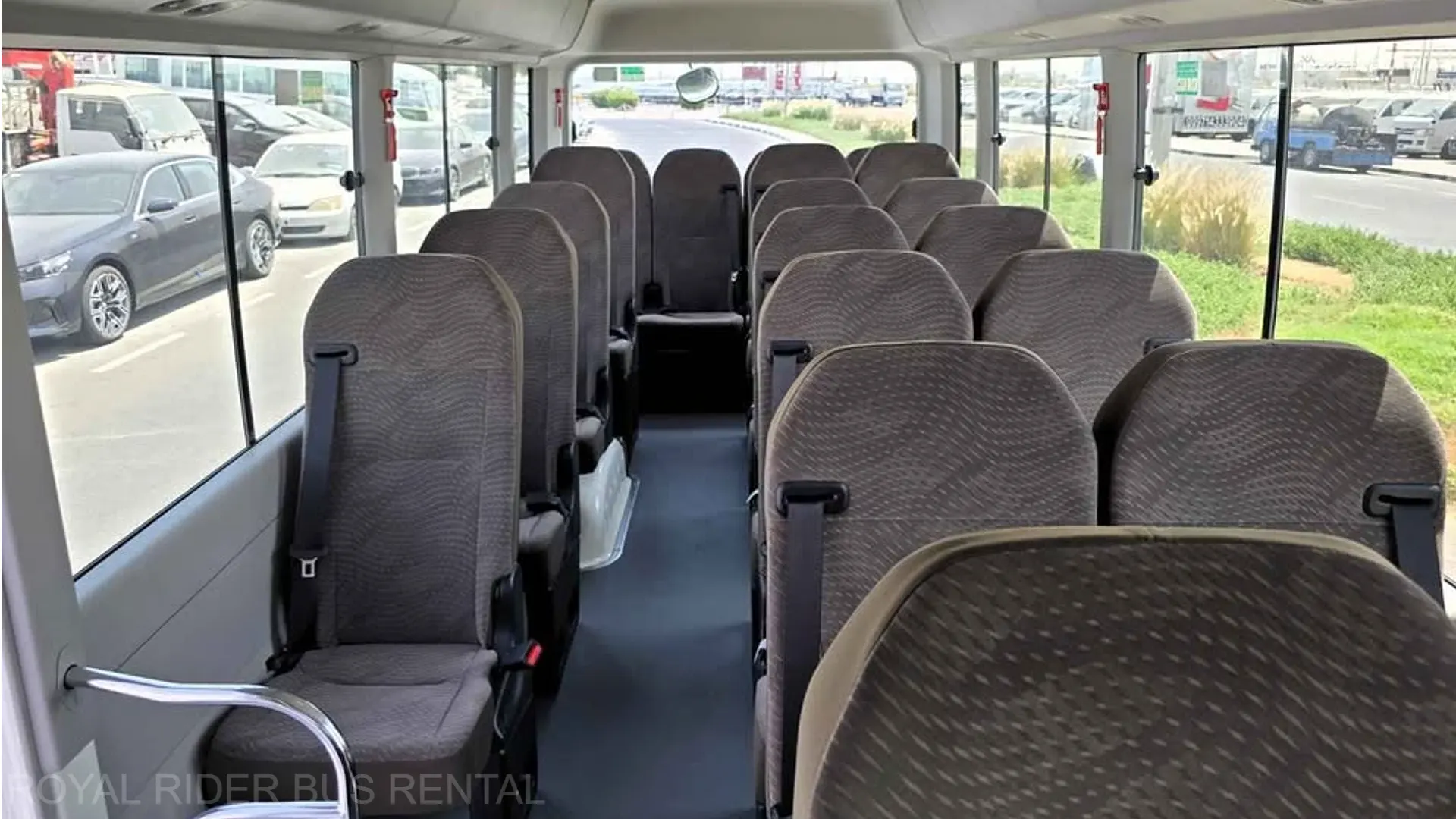 24 seater coaster bus interior dubai