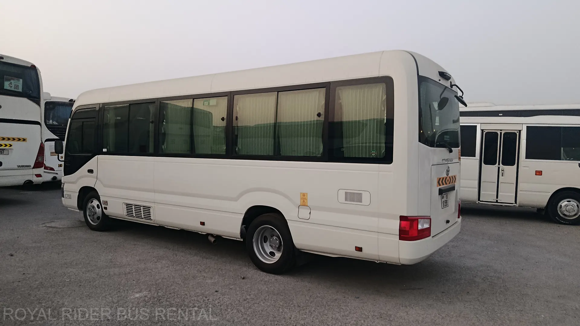 24 seater coaster bus with driver dubai