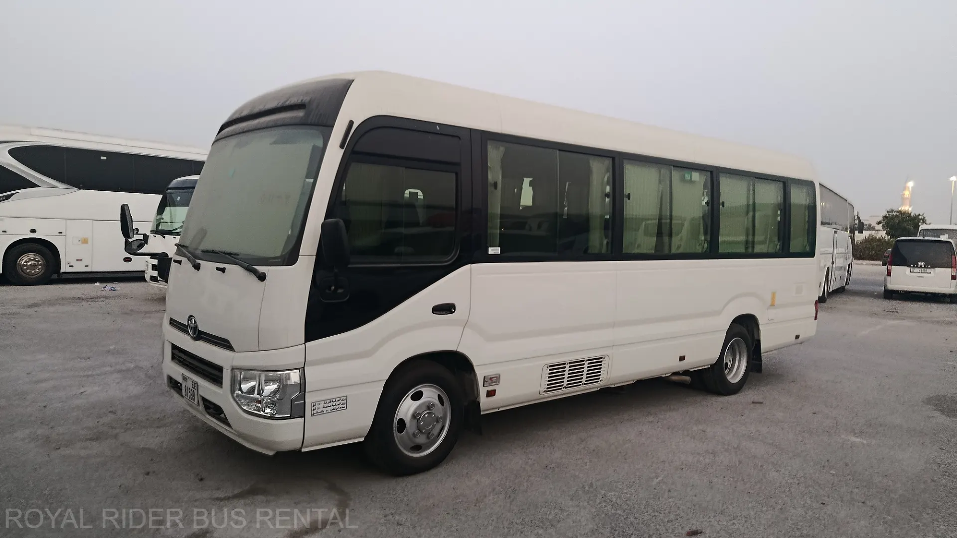 24 seater coaster with driver dubai 2