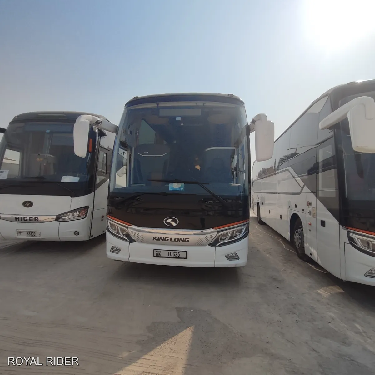 full size coach for large private charter group Dubai