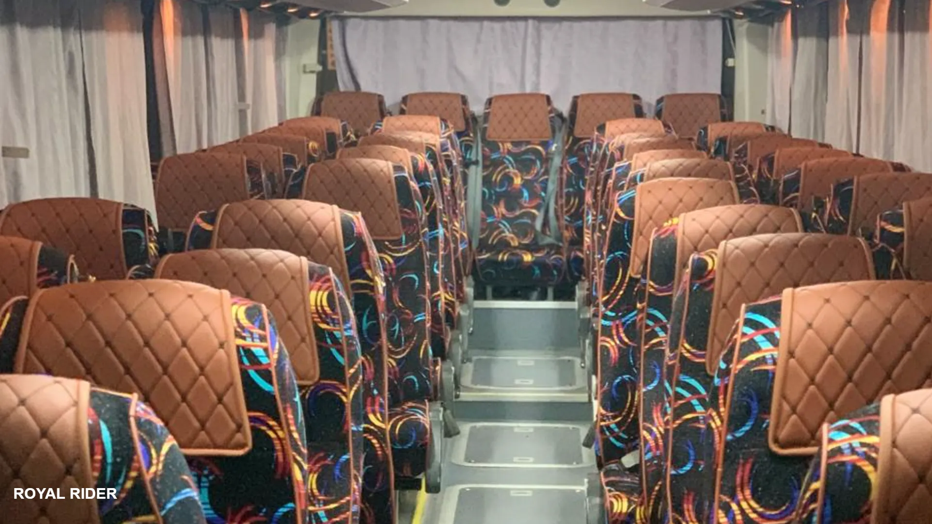 50 seater bus seating