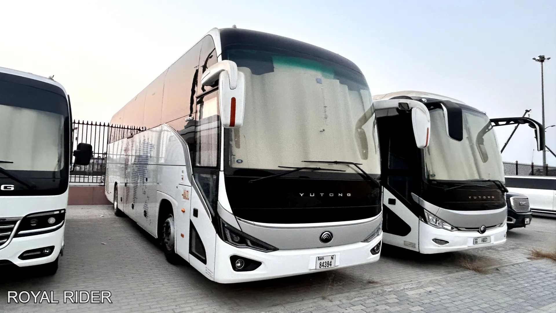 50 to 53 seater luxury coach rental Abu Dhabi