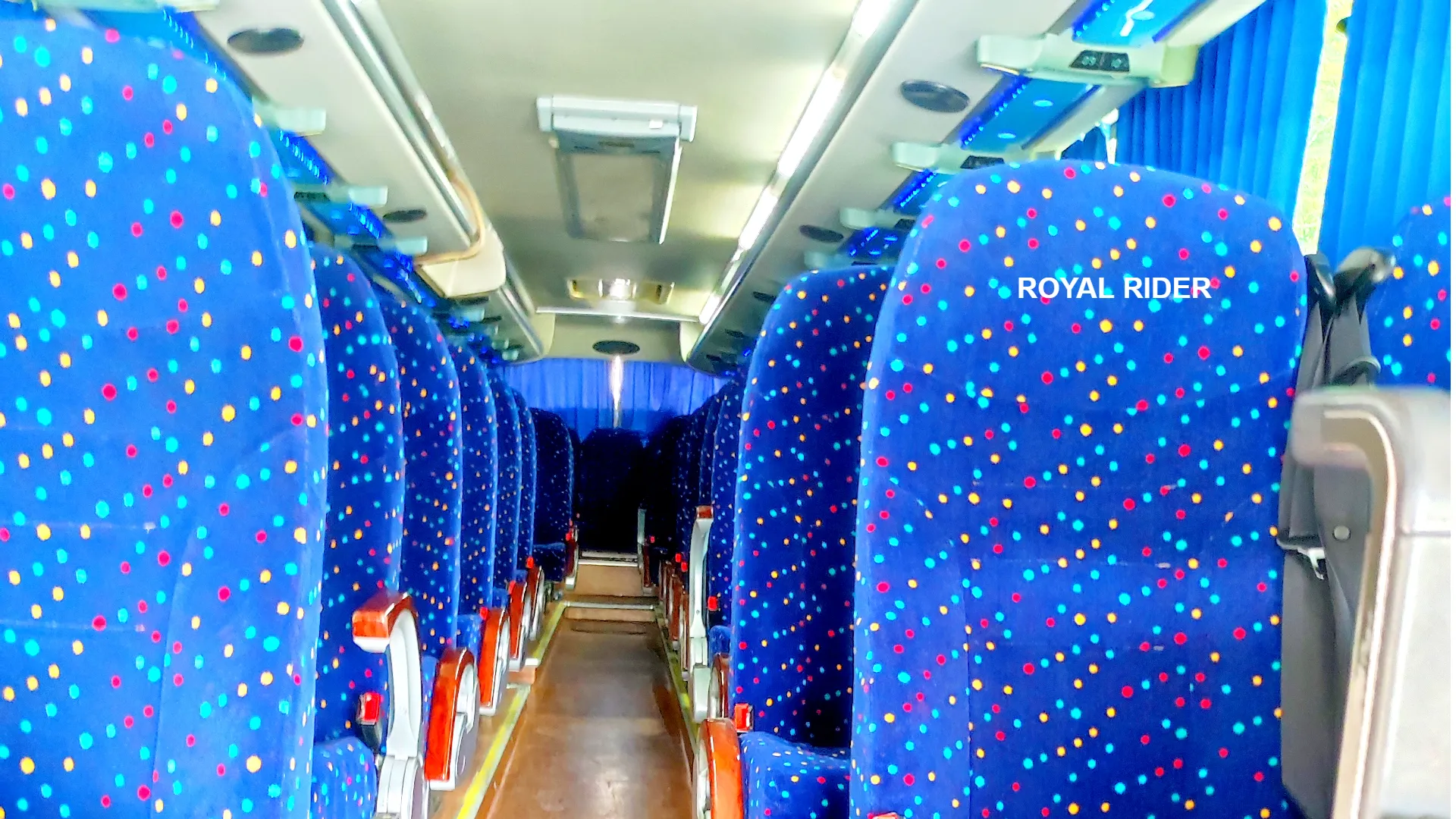 50 seater luxury bus interior