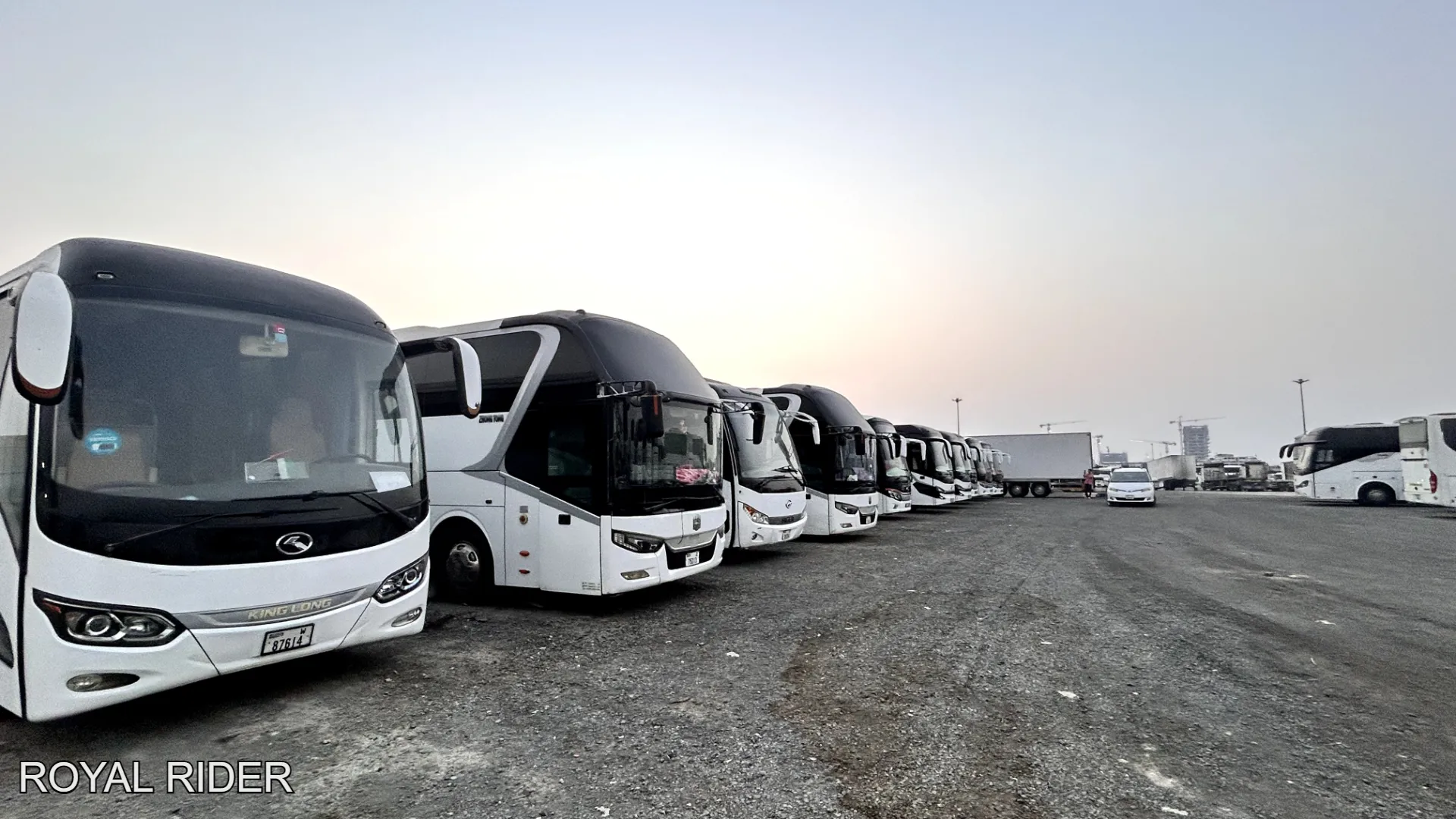 50 seater luxury bus for Zayed International Airport group transfer