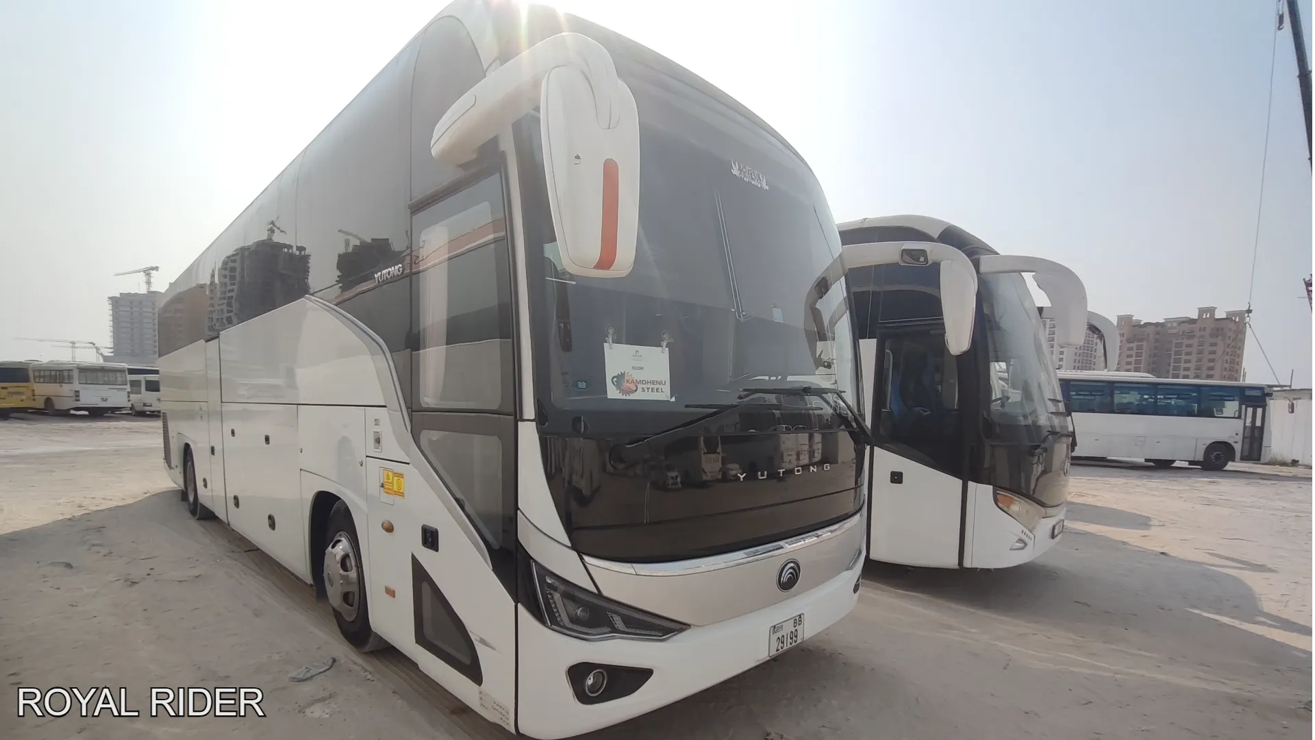 50–53 Seater Luxury Coach Al Ain with driver