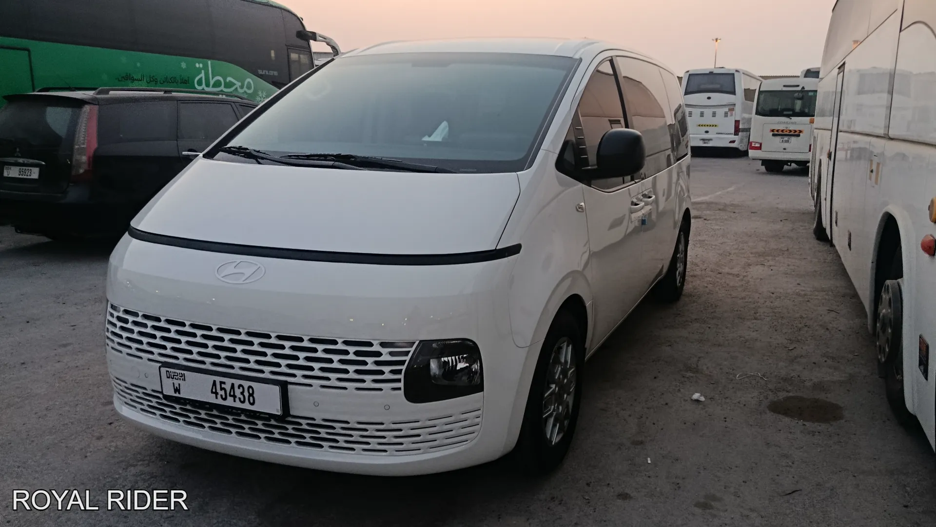 car rental with driver Dubai private VIP SUV service