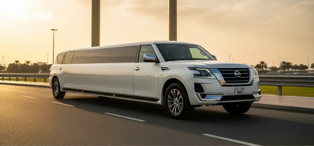Nissan Patrol stretch limo Dubai