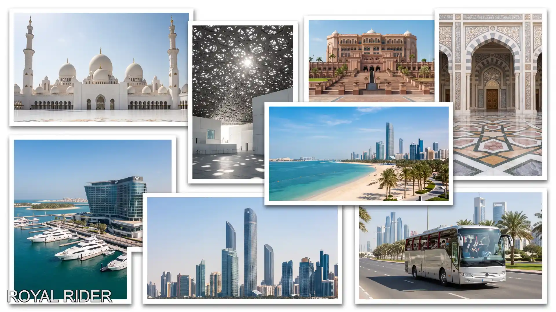 Dubai to Abu Dhabi city tour transportation