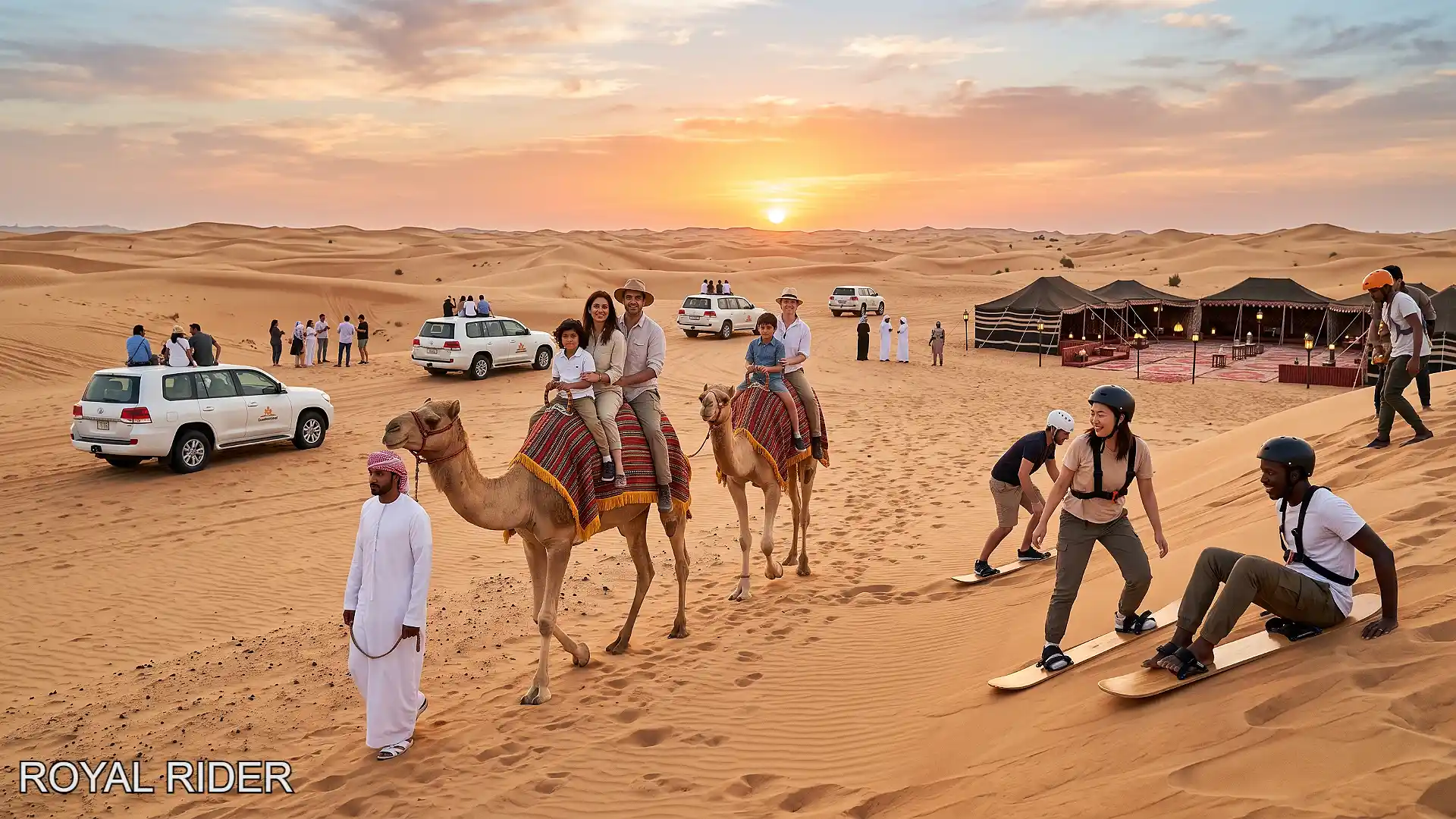 Dubai desert safari activities and experience