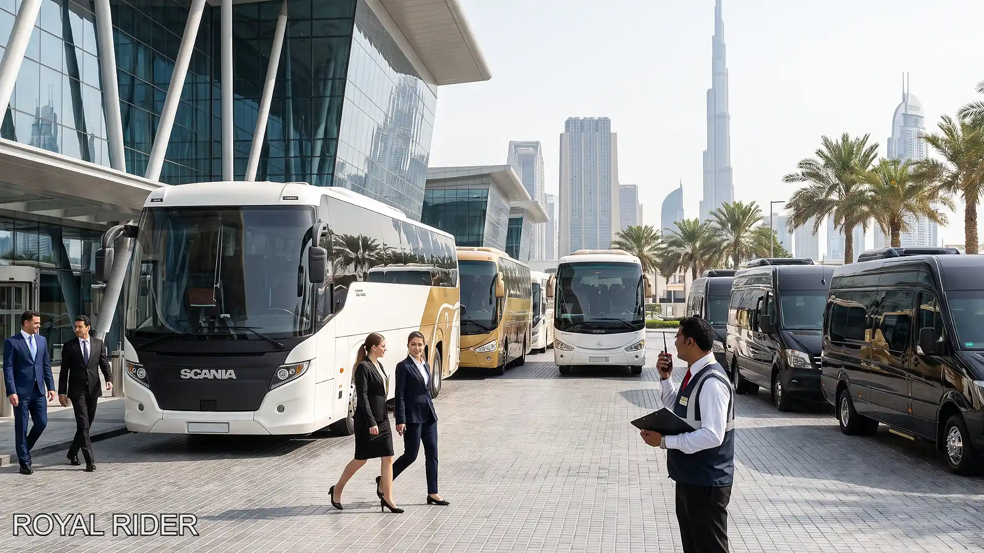 Event transportation services Dubai passenger and shuttle coordination