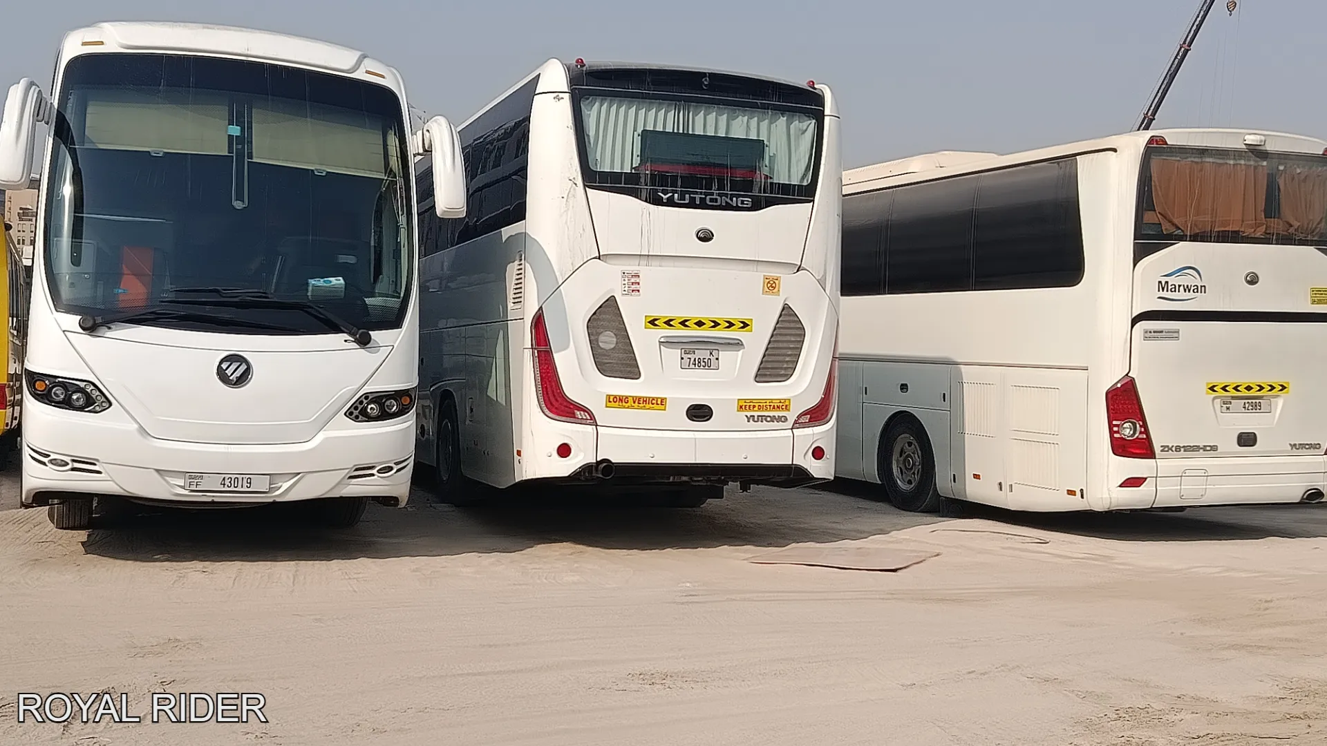 Heavy bus rental Umm Al Quwain