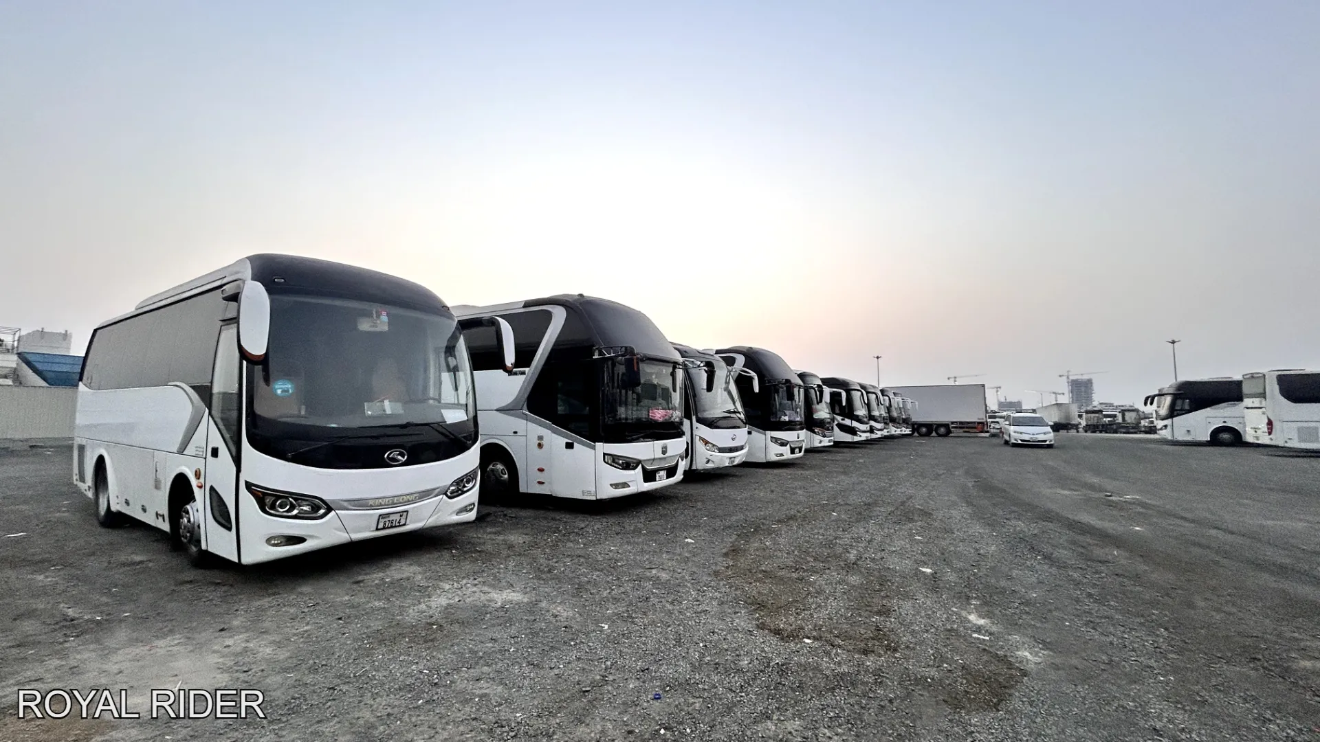 Luxury bus rental Abu Dhabi with driver