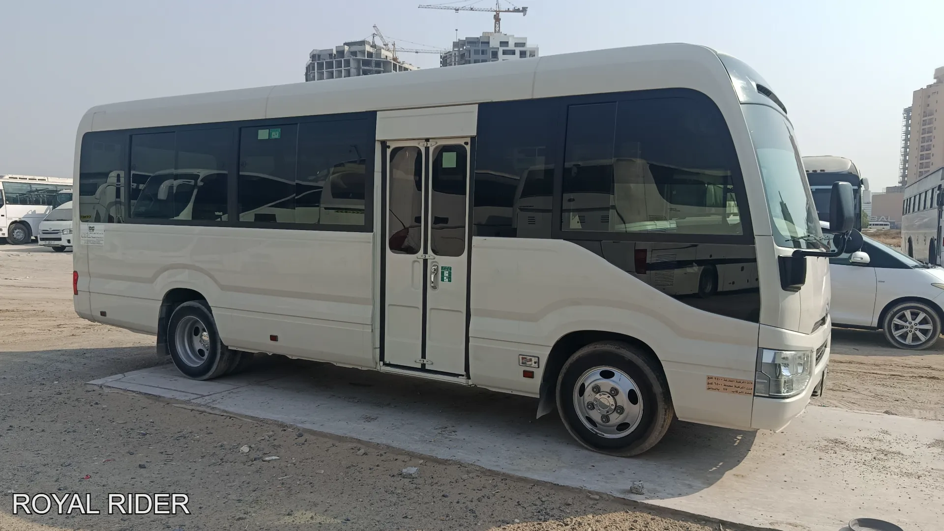 26 to 30 seater minibus rental Abu Dhabi with driver