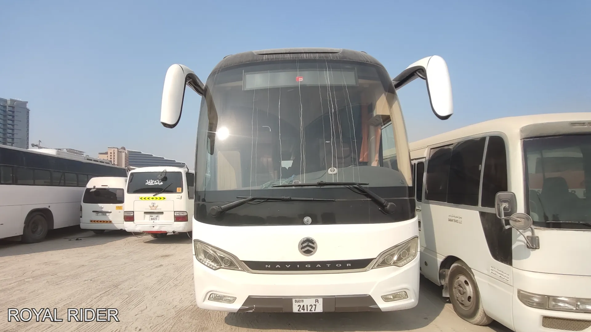 33 to 35 seater mini bus with driver Fujairah