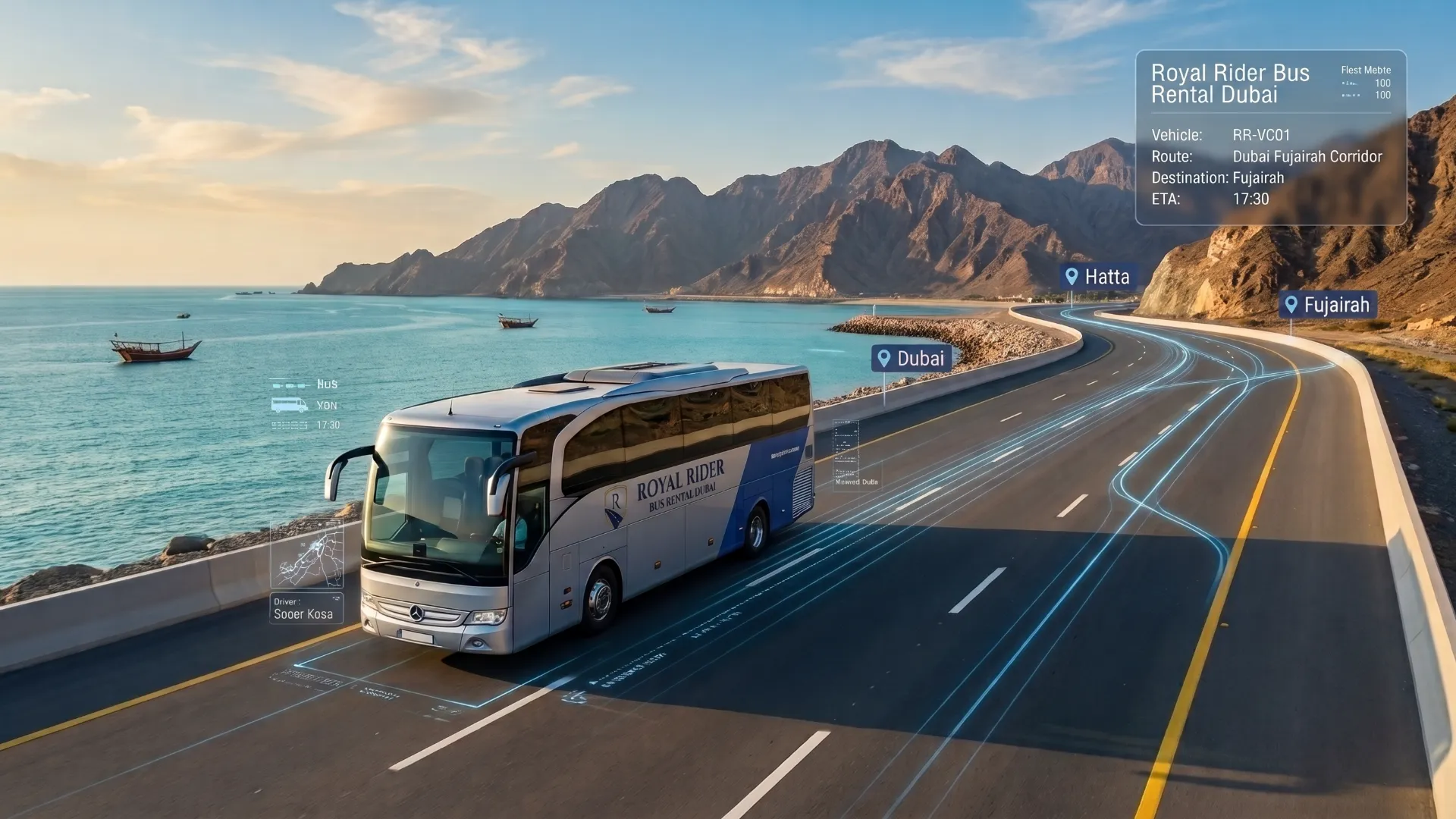 Royal Rider UAE transport operations history from 2010 to the 2026 live calculator