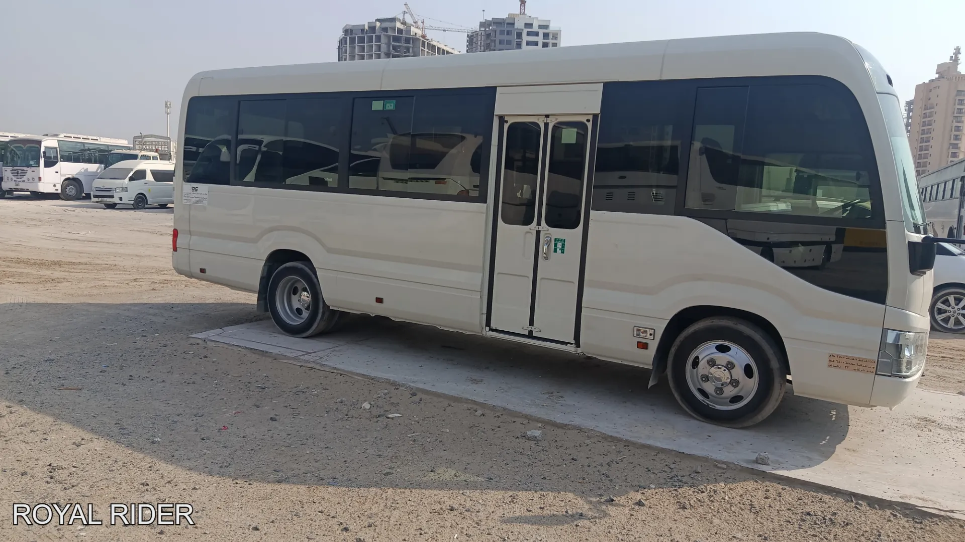 Toyota Coaster rental Ajman