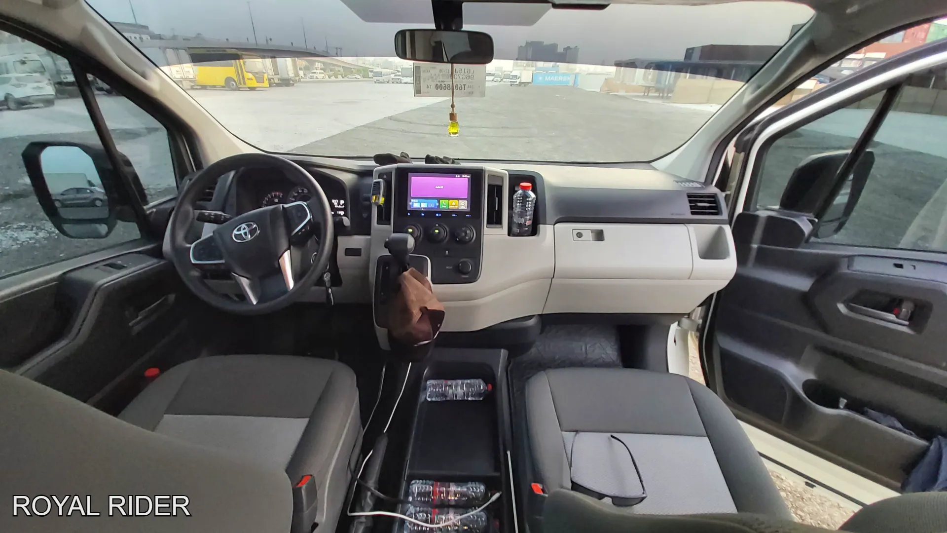 13 seater van rental Sharjah price