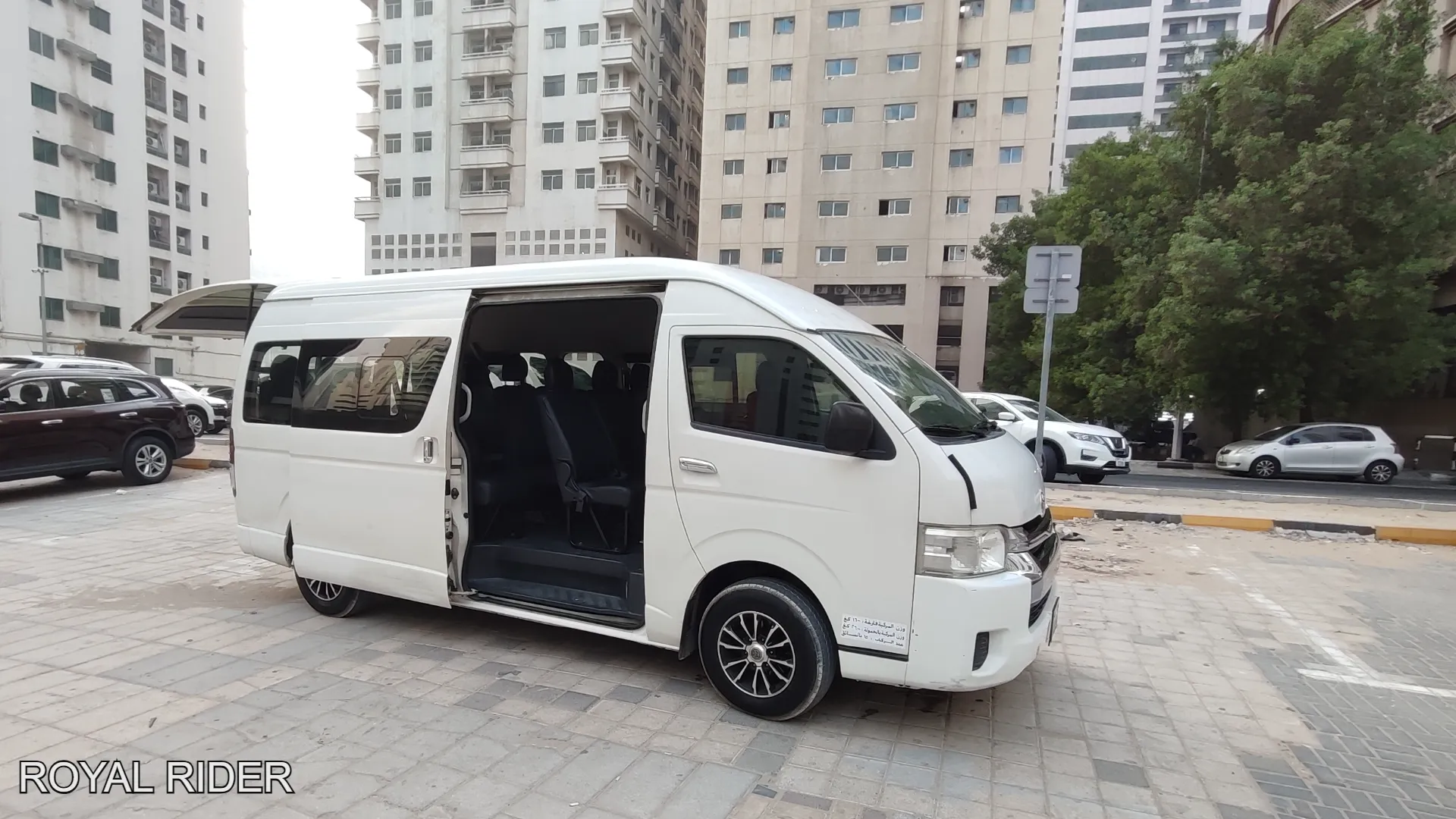Van with driver Fujairah